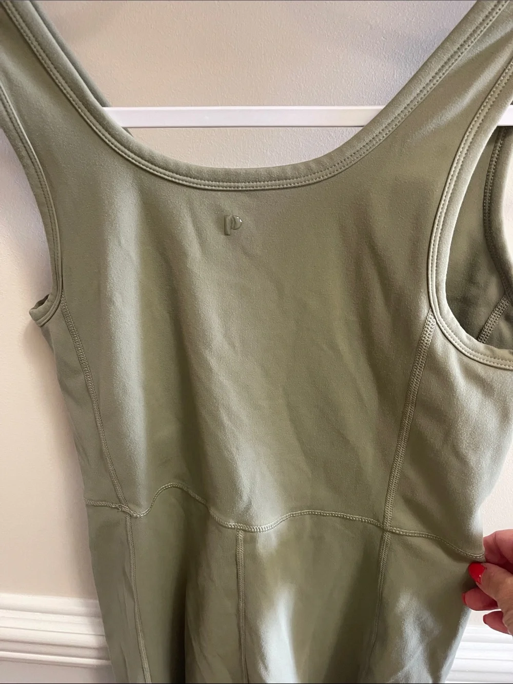 PAC sun  Olive Green One-Piece athletic Romper